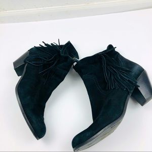 Sam Edelman black suede boots size 13